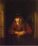 Hoogstraten Samuel Dircksz van Boy Looking through the Window  - Hermitage